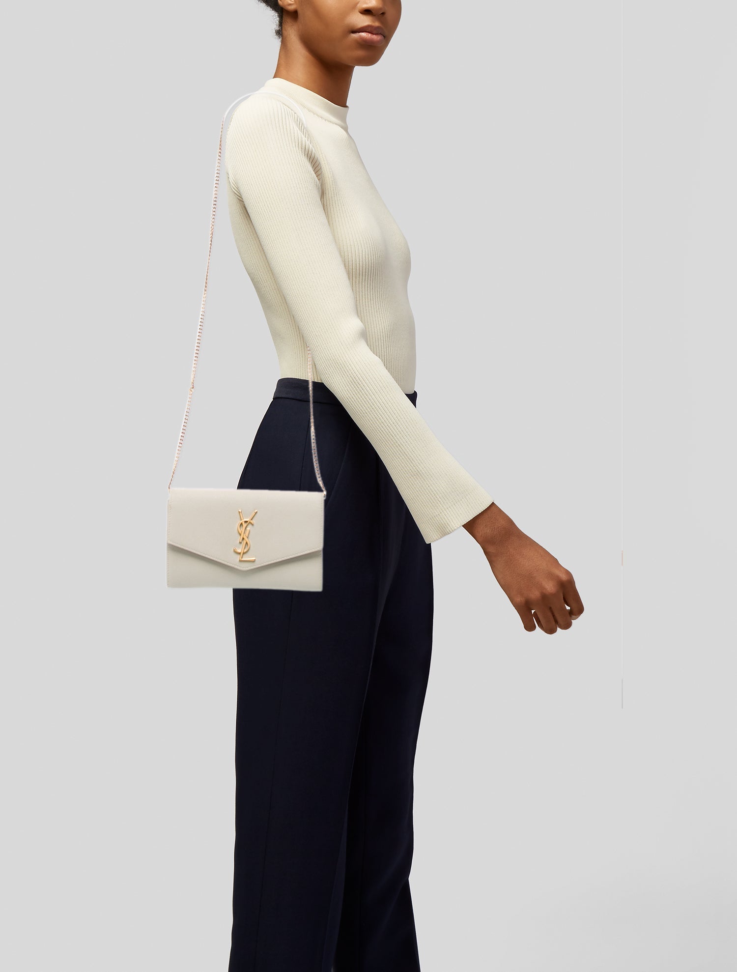 Saint Laurent Leather Uptown Small