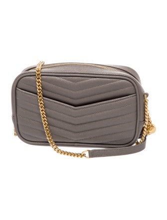 Saint Laurent Quilted Mini Lou Camera