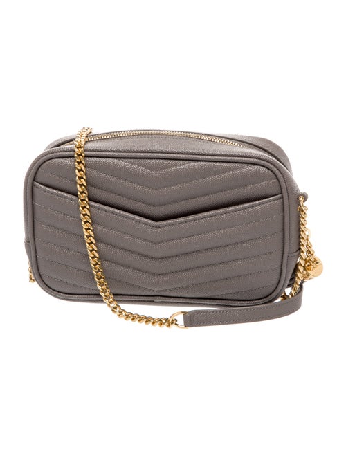 Saint Laurent Quilted Mini Lou Camera