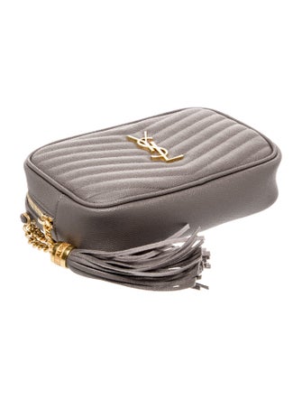 Saint Laurent Quilted Mini Lou Camera