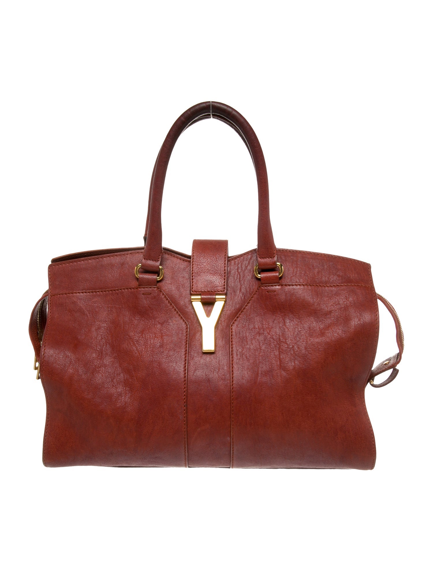Yves Saint Laurent Leather Top Handle Bag