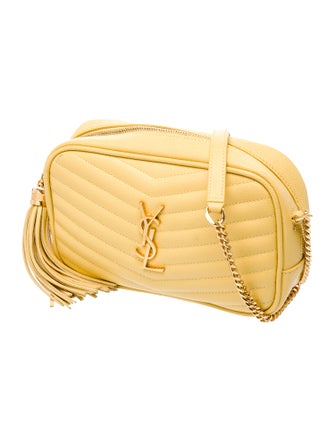 Saint Laurent Chevron Lou Camera Mini