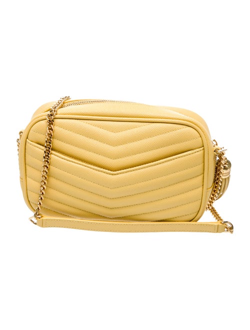 Saint Laurent Chevron Lou Camera Mini