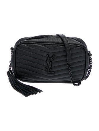 Saint Laurent Caviar Leather Lou Camera Mini