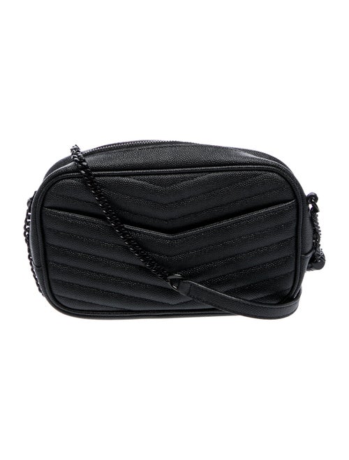 Saint Laurent Caviar Leather Lou Camera Mini