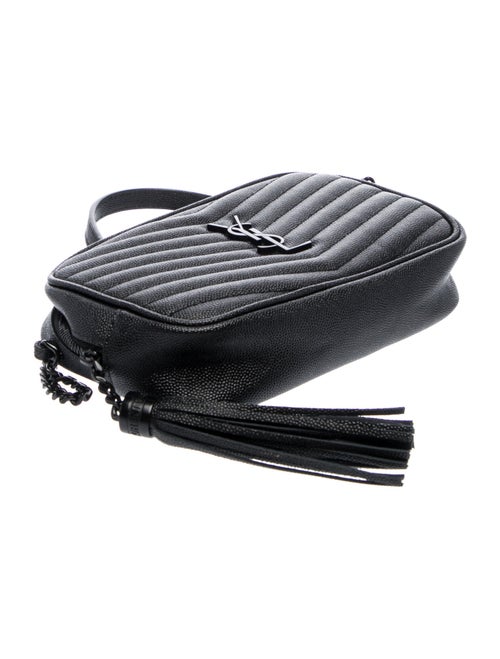 Saint Laurent Caviar Leather Lou Camera Mini