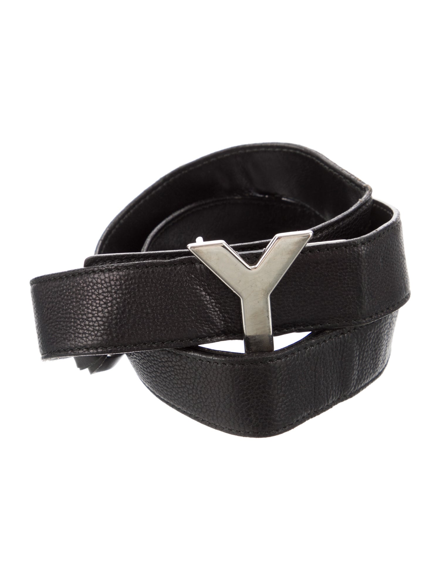 Yves Saint Laurent Skinny Leather Belt Kit