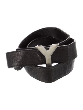 Yves Saint Laurent Skinny Leather Belt Kit