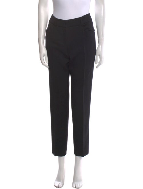 Yves Saint Laurent Wool Straight Leg Pants