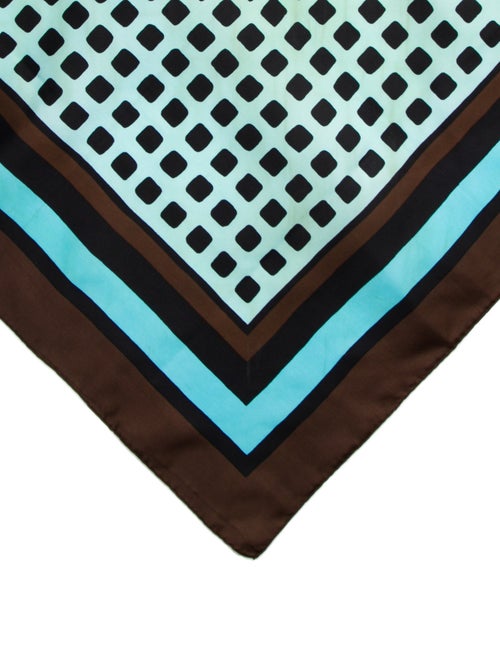 Yves Saint Laurent Suede Printed Scarf