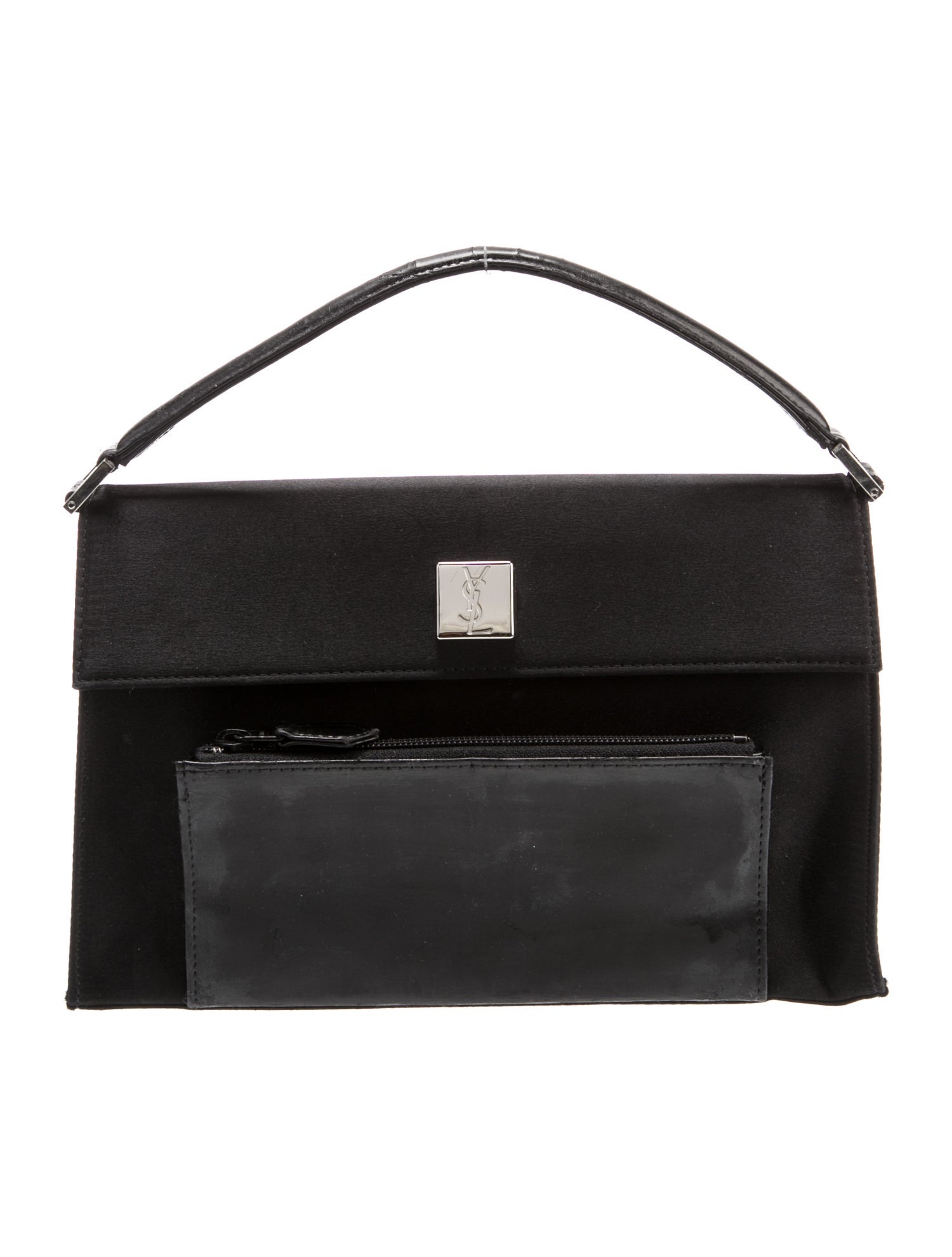 Yves Saint Laurent Leather Top Handle Bag