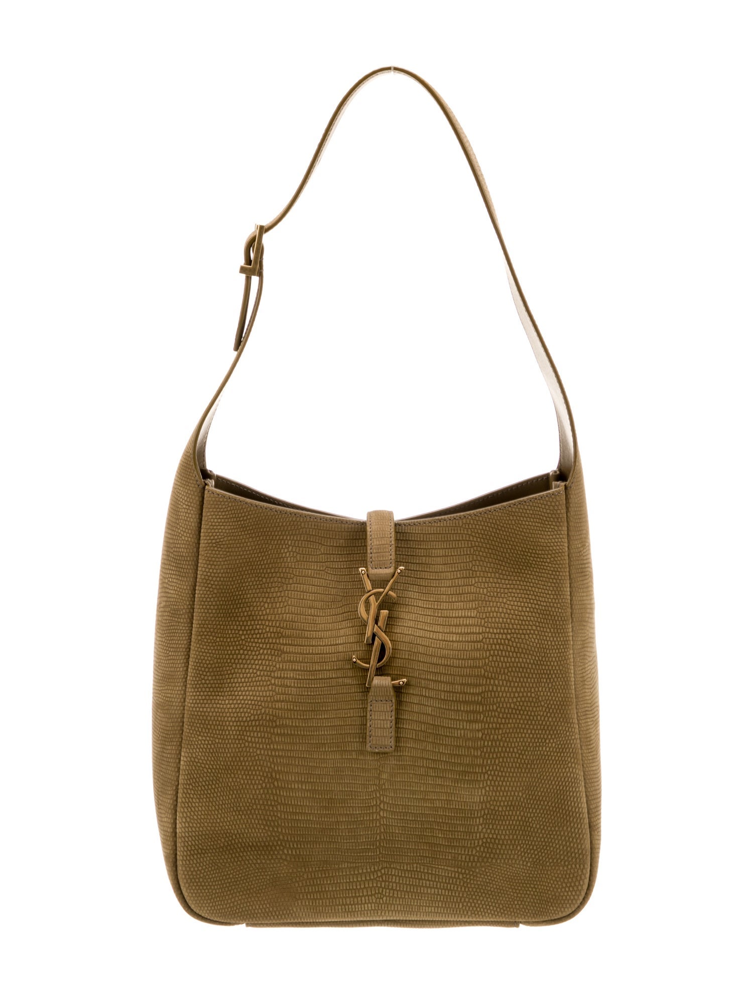 Saint Laurent Embossed Leather Le 5 a 7 Small