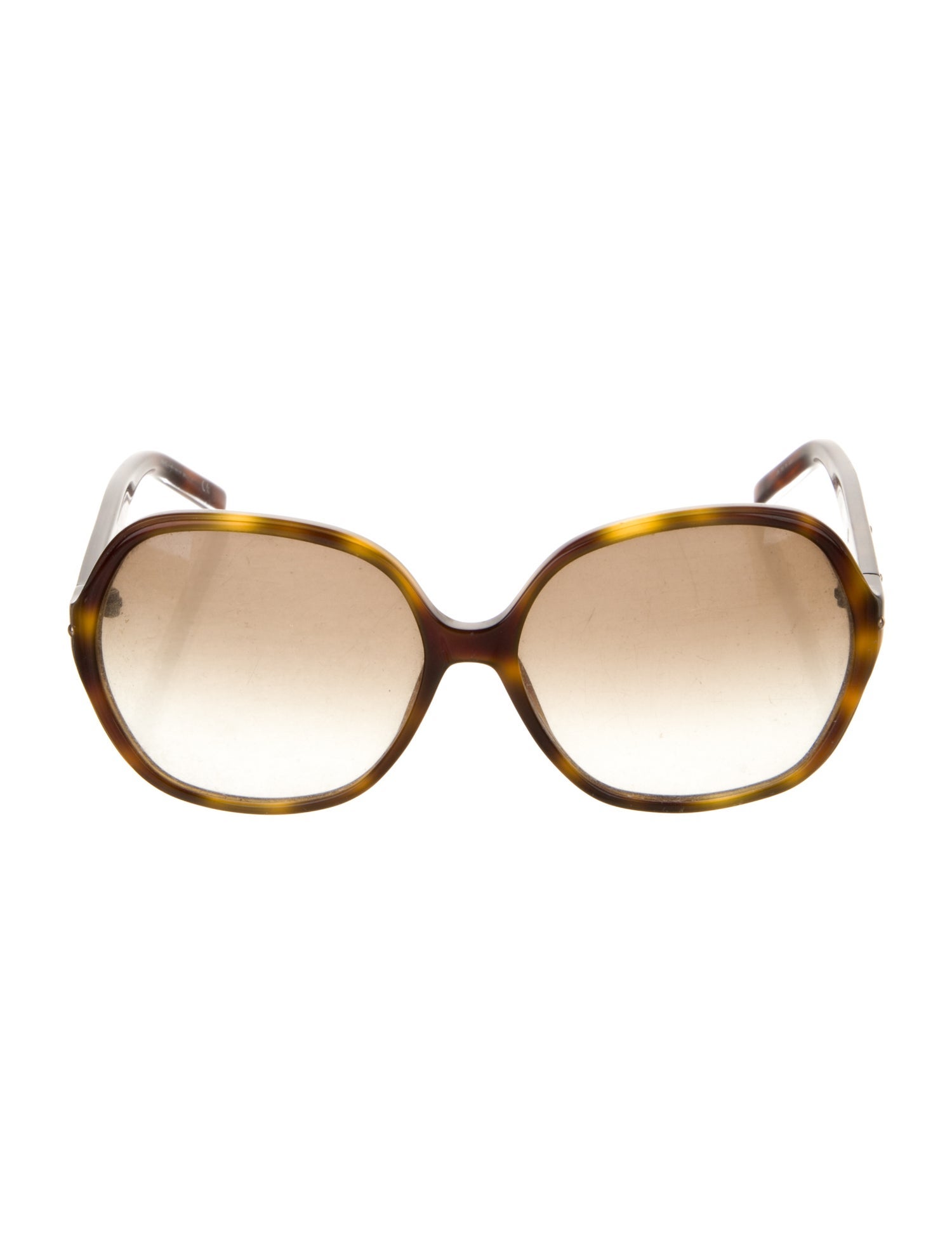 Yves Saint Laurent Oversize Gradient Sunglasses