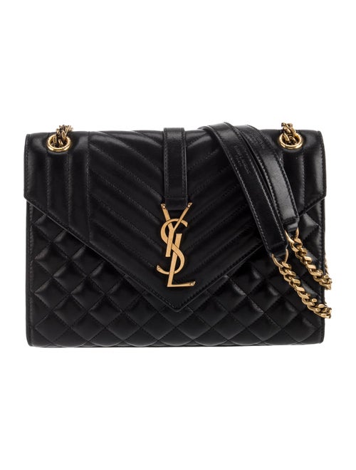 Saint Laurent Quilted Tri-Quilted Envelope Medium 2024