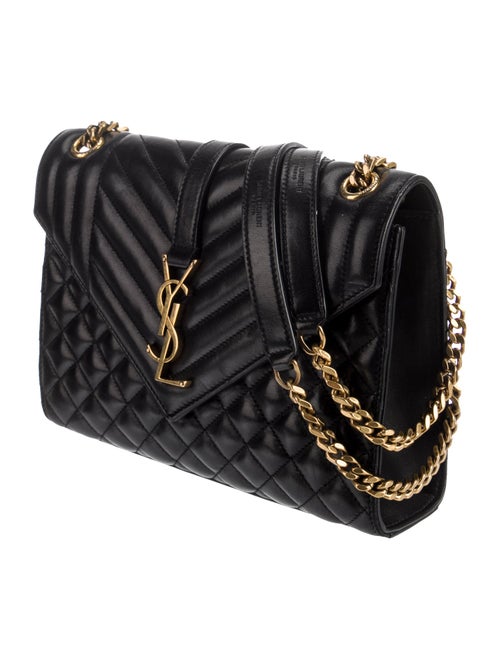 Saint Laurent Quilted Tri-Quilted Envelope Medium 2024