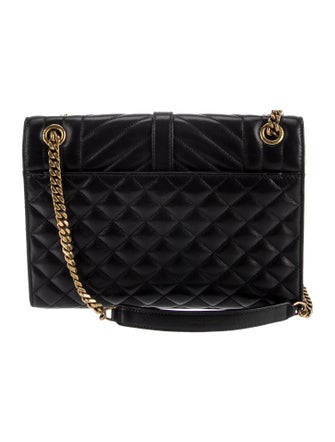 Saint Laurent Quilted Tri-Quilted Envelope Medium 2024