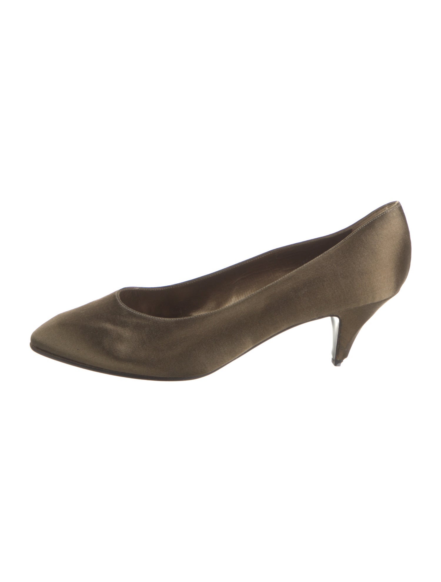 Yves Saint Laurent Satin Pumps