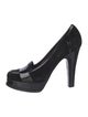 Yves Saint Laurent Rive Gauche Velvet Pumps