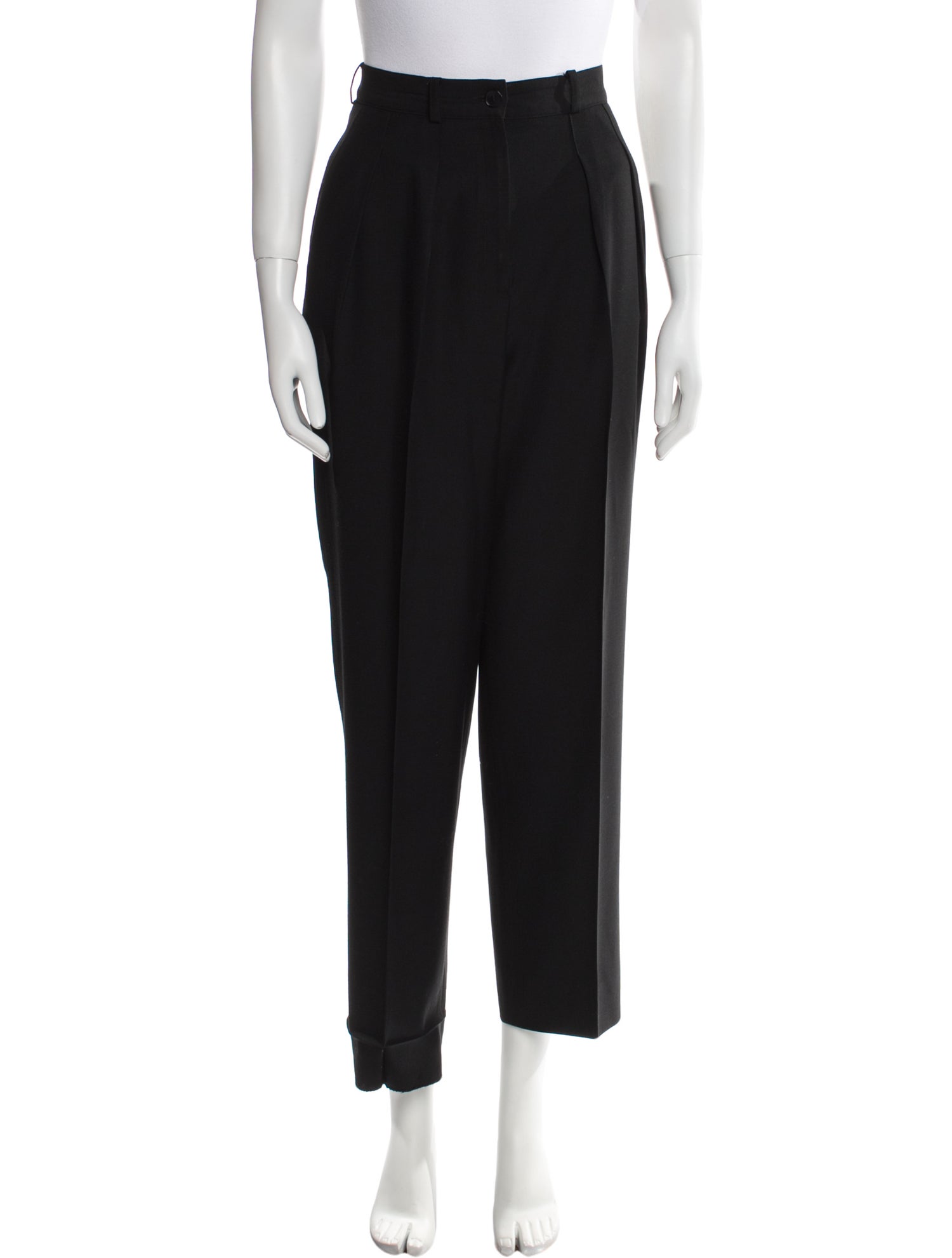 Yves Saint Laurent Vintage Straight Leg Pants