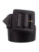 Yves Saint Laurent Wide Leather Waist Belt