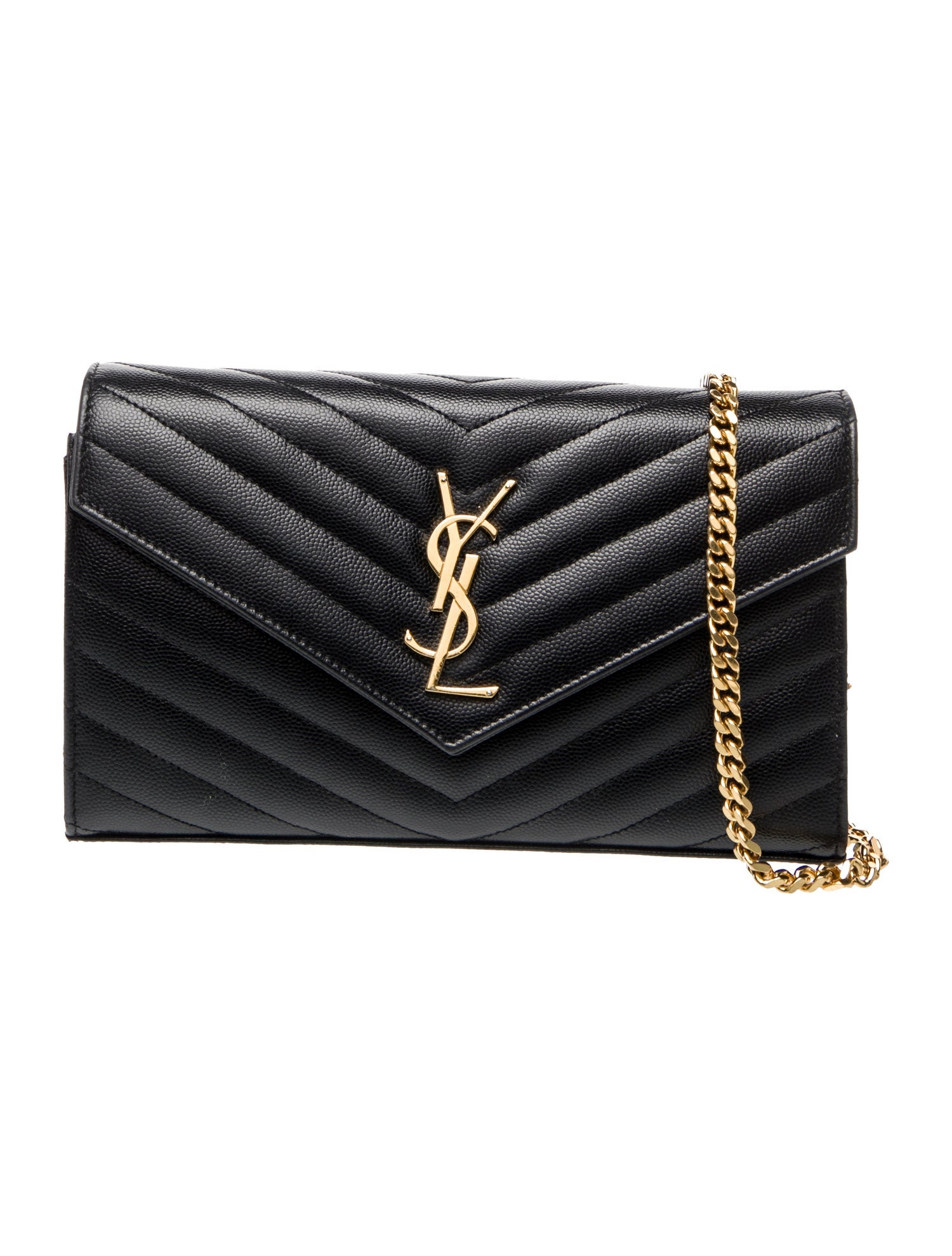 Saint Laurent Chevron Cassandre