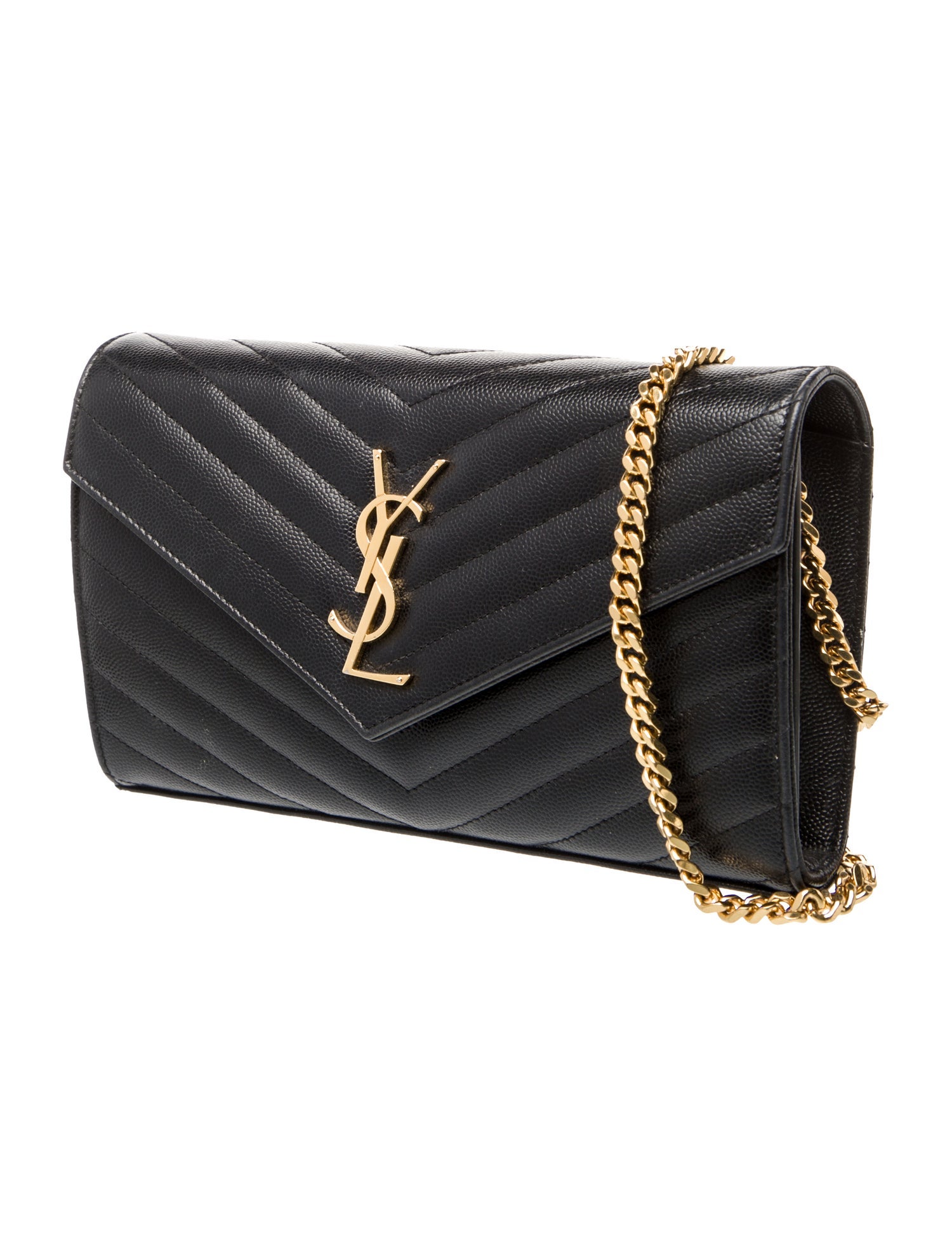 Saint Laurent Chevron Cassandre