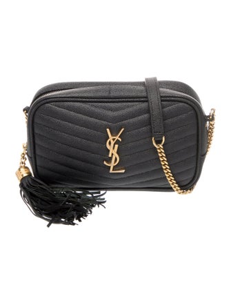 Saint Laurent Leather Crossbody Bag Mini
