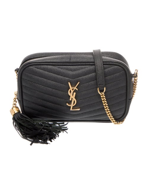 Saint Laurent Leather Crossbody Bag Mini