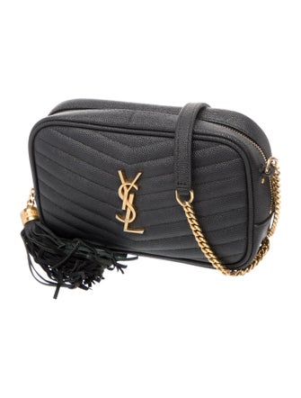 Saint Laurent Leather Crossbody Bag Mini