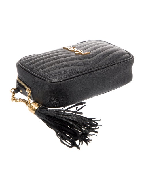 Saint Laurent Leather Crossbody Bag Mini
