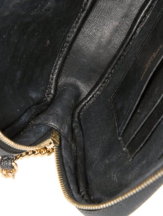 Saint Laurent Leather Crossbody Bag Mini