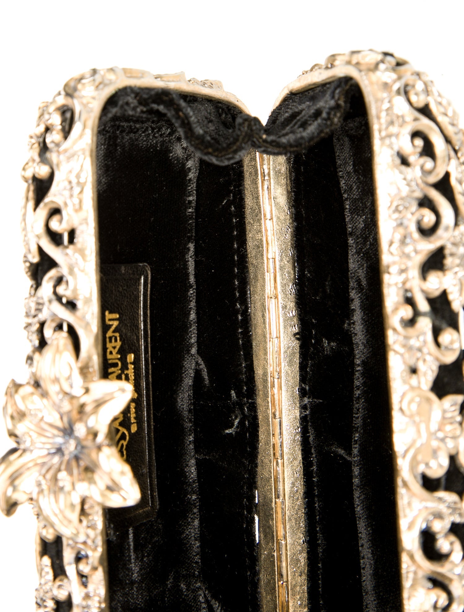 Yves Saint Laurent Velvet Minaudière