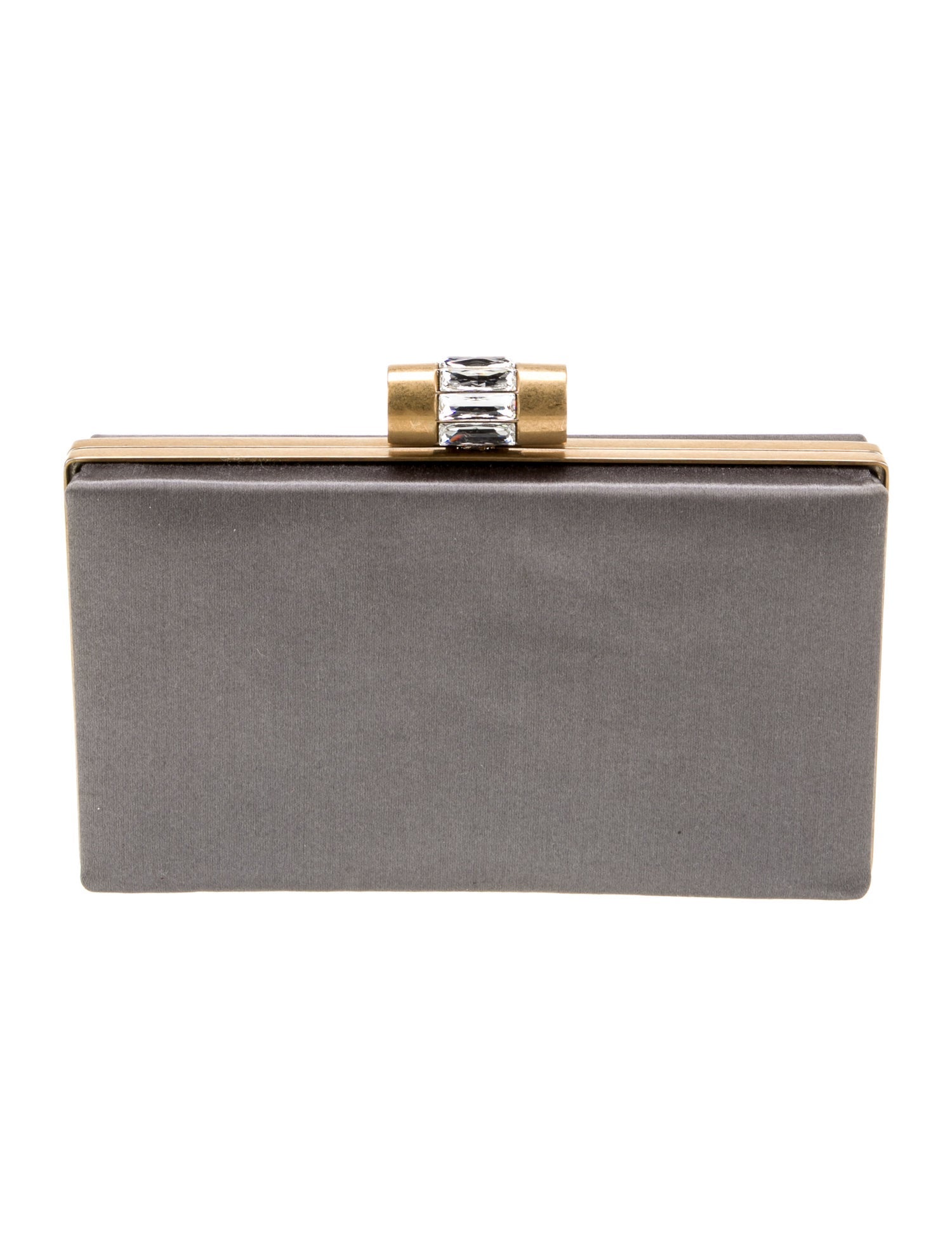 Yves Saint Laurent Satin Minaudière