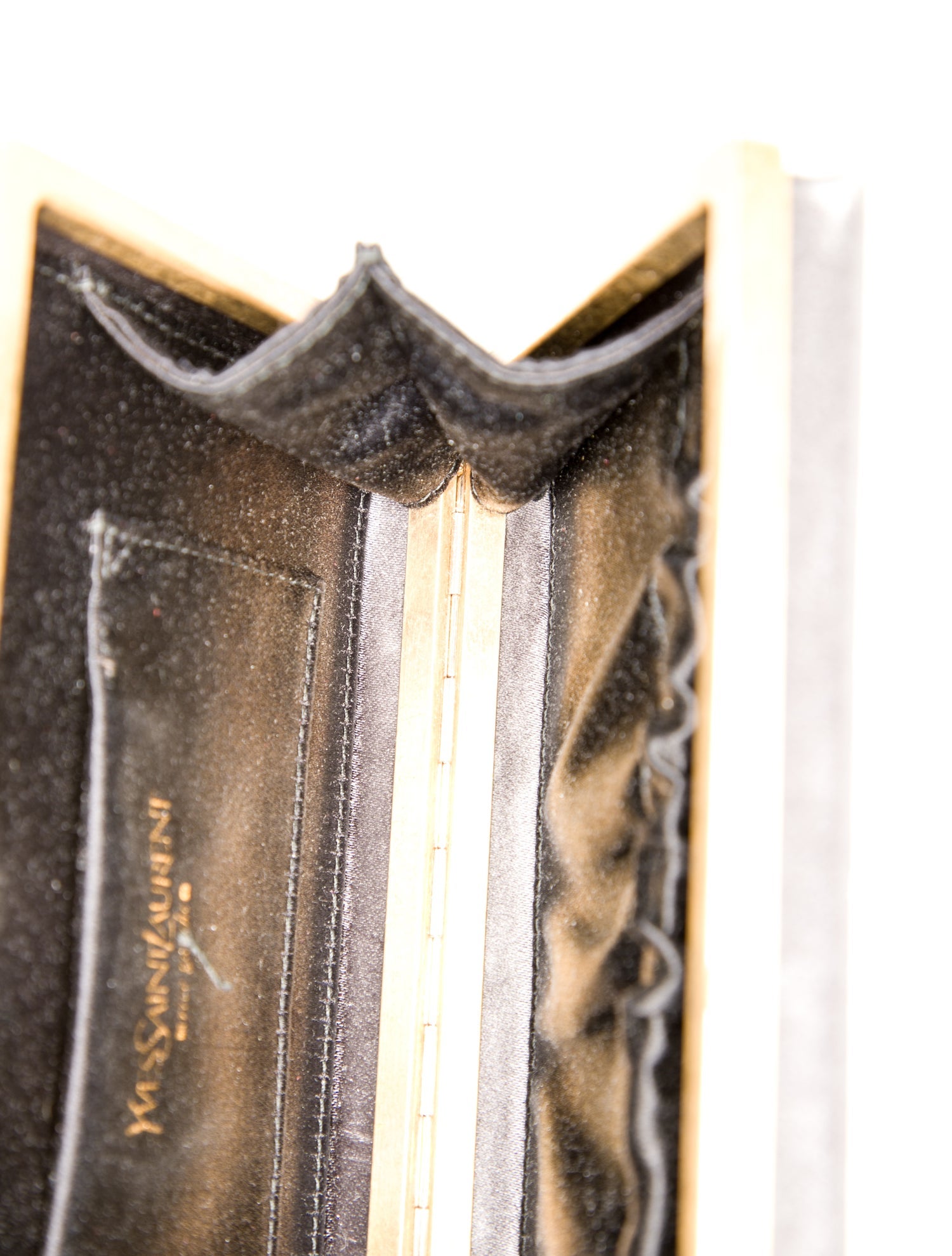 Yves Saint Laurent Satin Minaudière