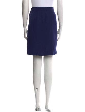 Yves Saint Laurent Wool Knee-Length Skirt
