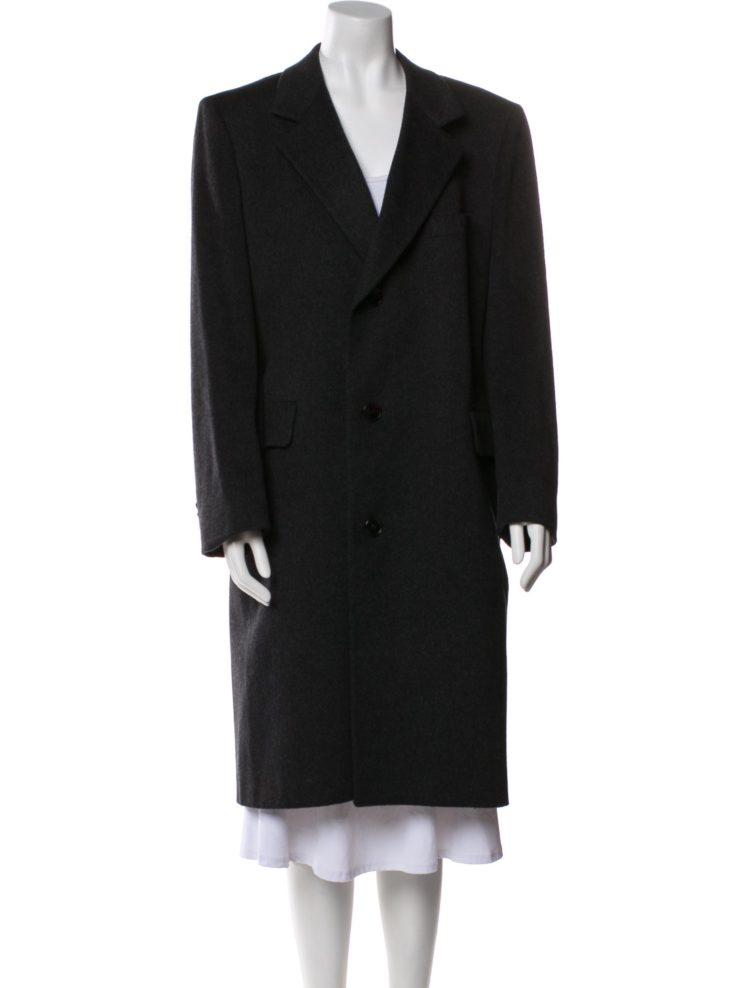 Yves Saint Laurent Wool Coat