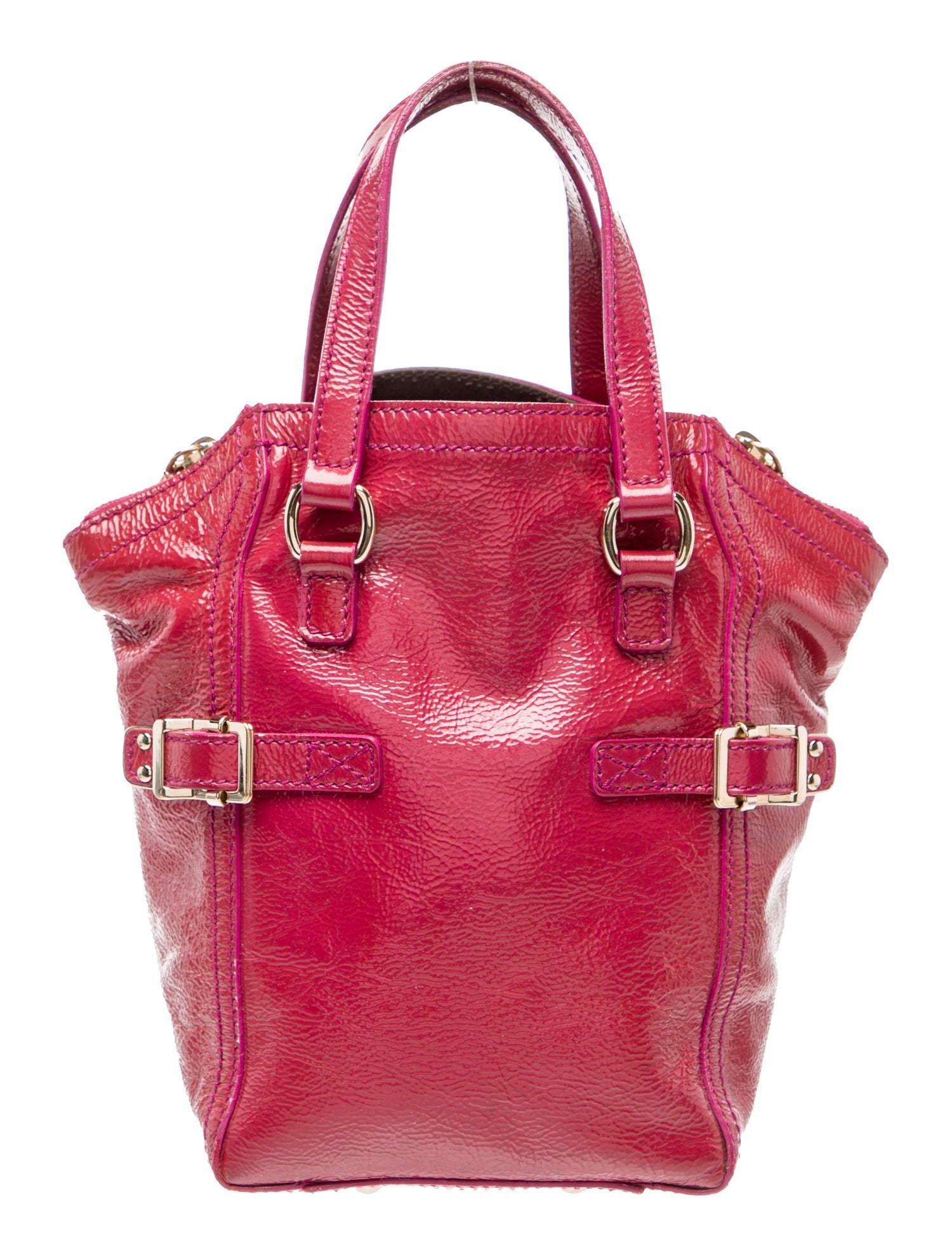 Yves Saint Laurent Patent Leather Vintage Dowtown Mini Vintage