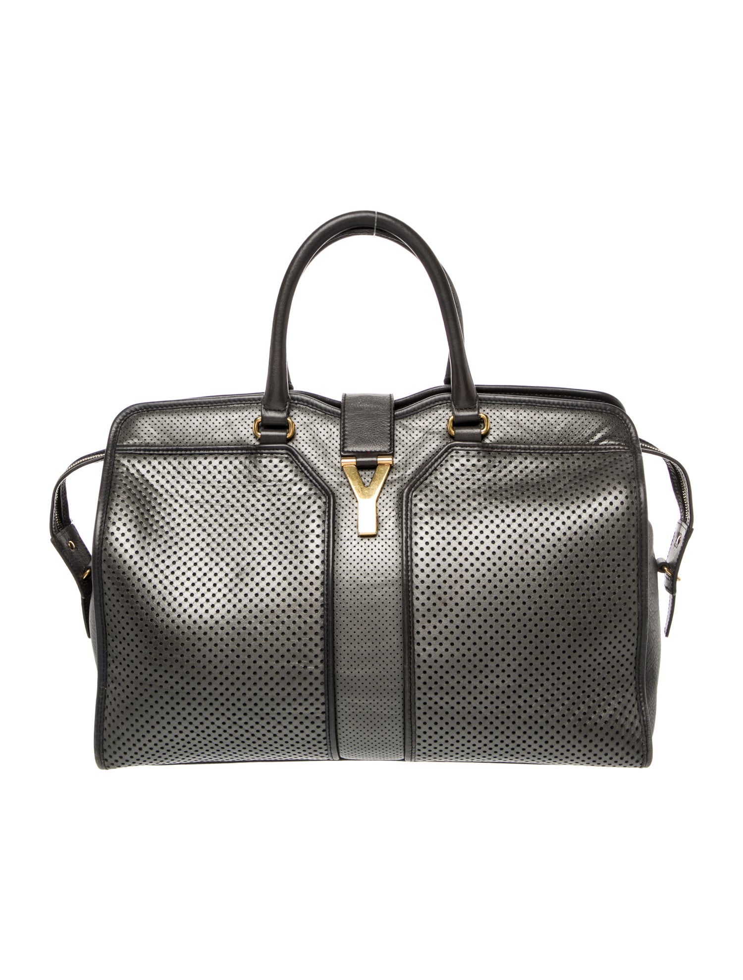 Yves Saint Laurent Leather Cabas Chyc Tote Medium