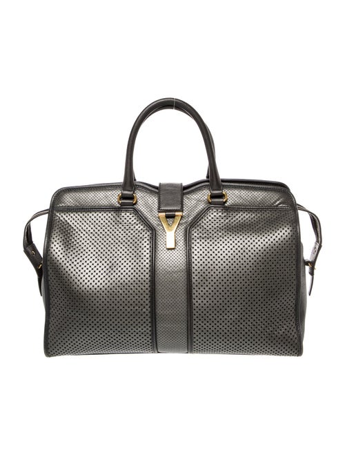 Yves Saint Laurent Leather Cabas Chyc Tote Medium