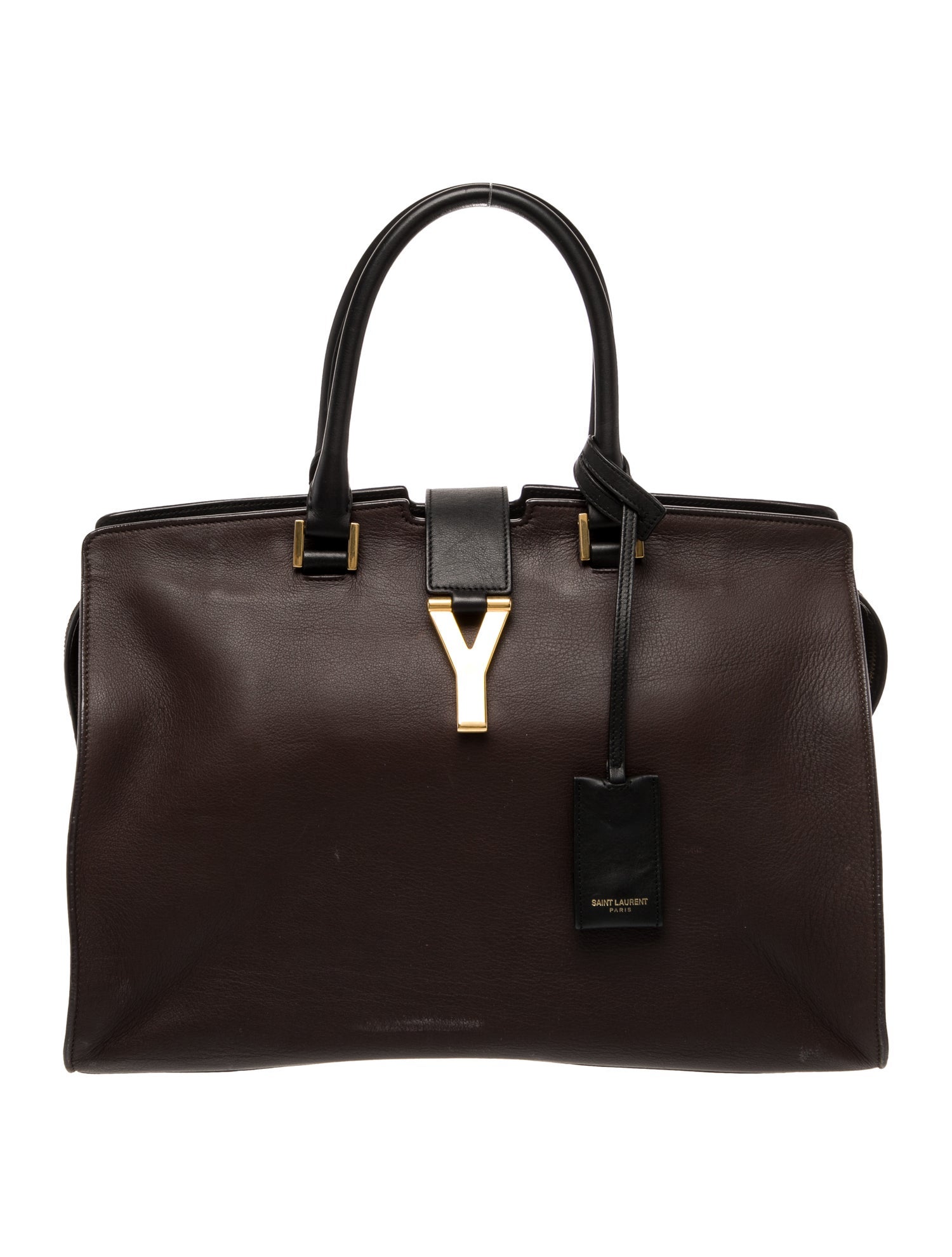 Saint Laurent Leather Top Handle Bag