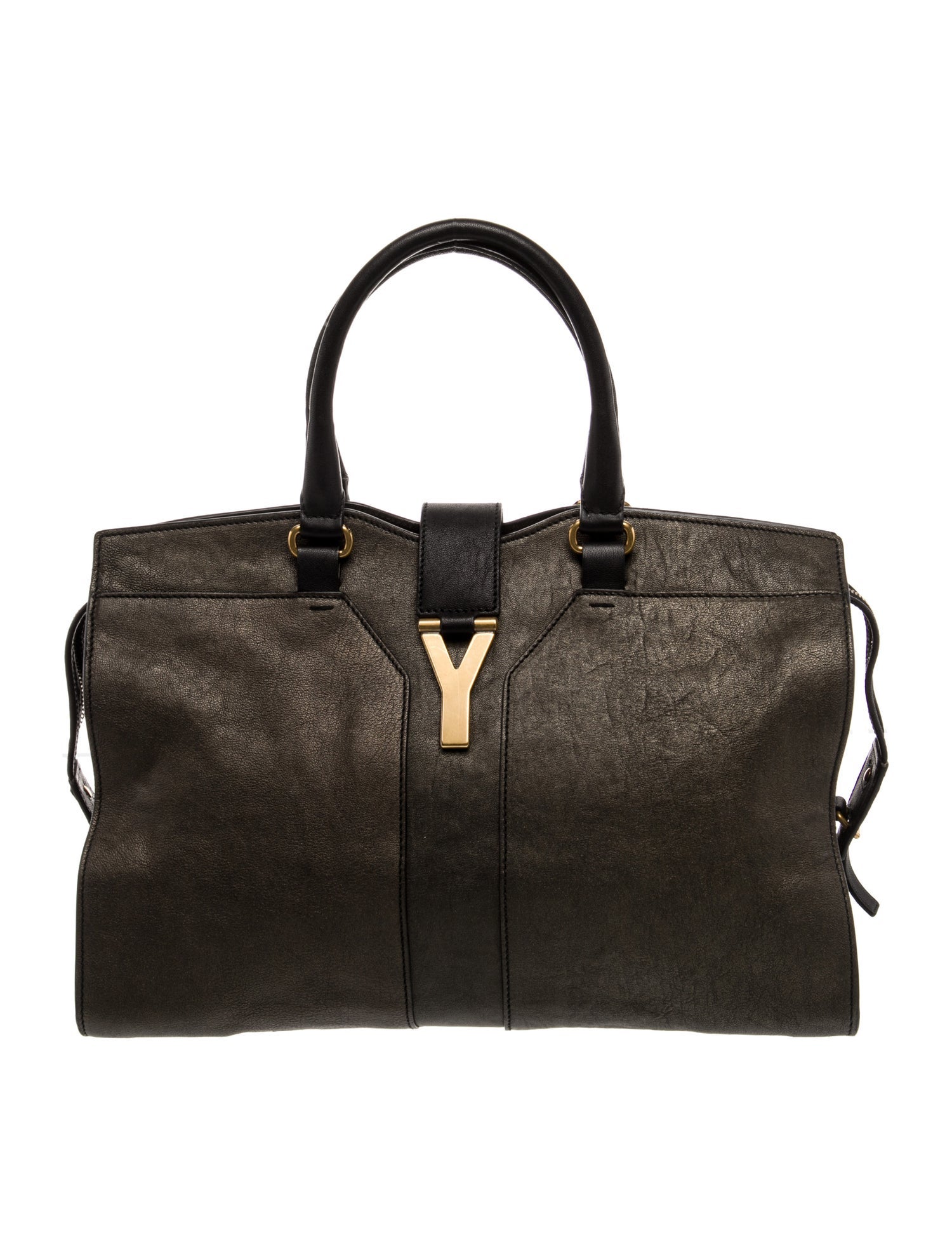 Yves Saint Laurent Leather Top Handle Bag