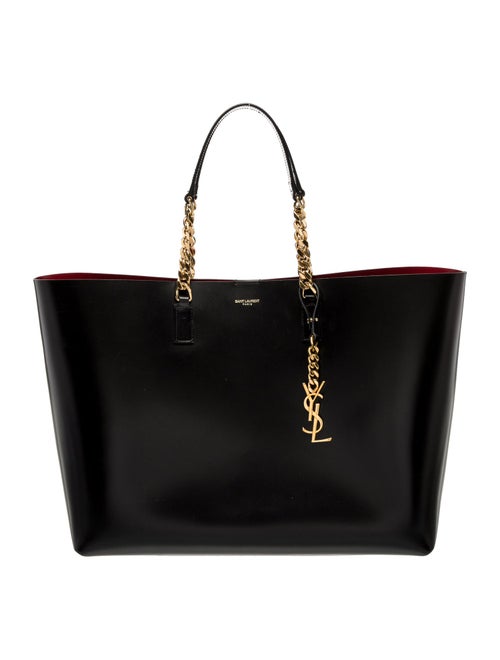 Saint Laurent Leather Monogram Double Chain