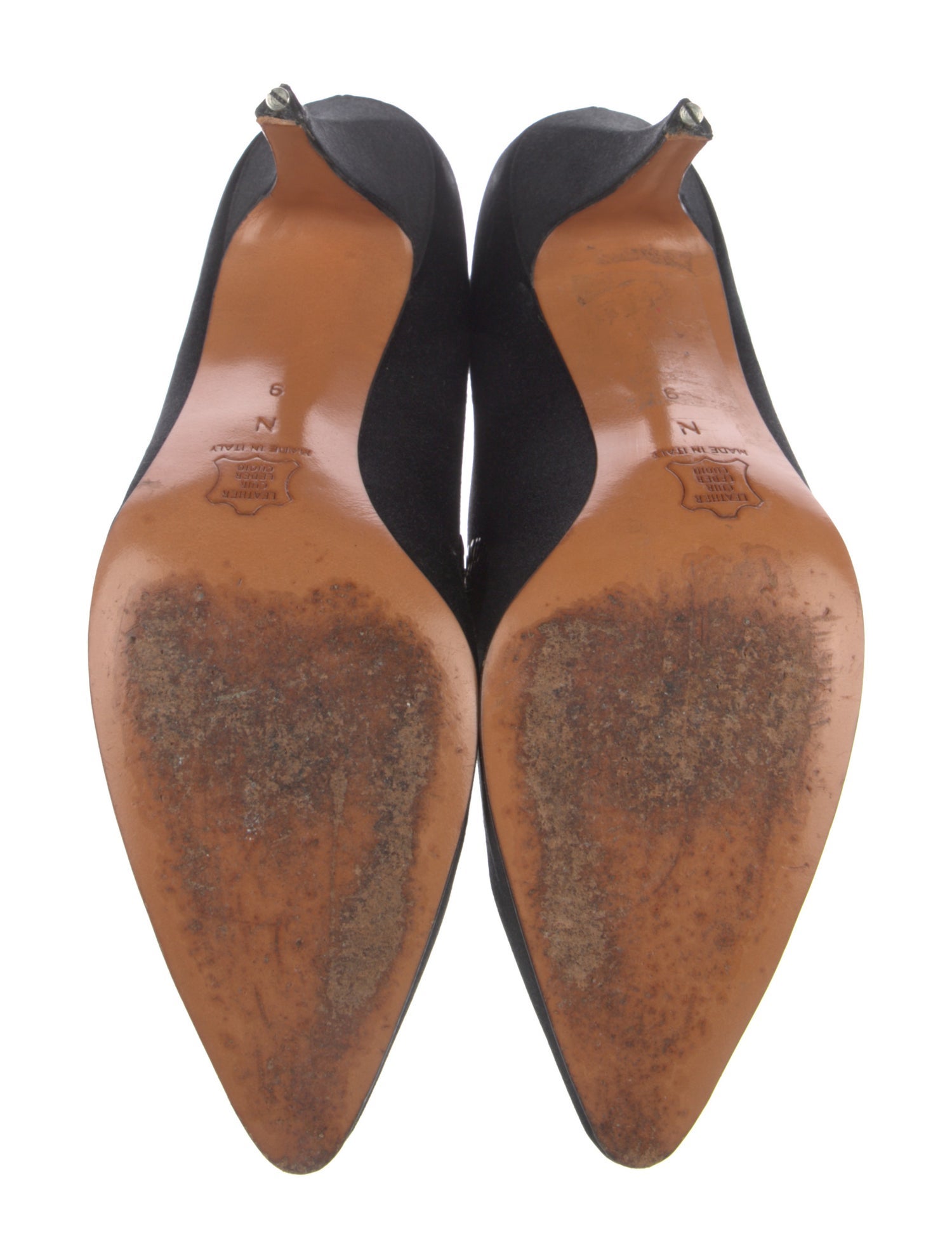 Yves Saint Laurent Vintage Satin Pumps