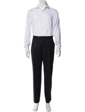 Yves Saint Laurent Menswear Striped Two-Piece Suit