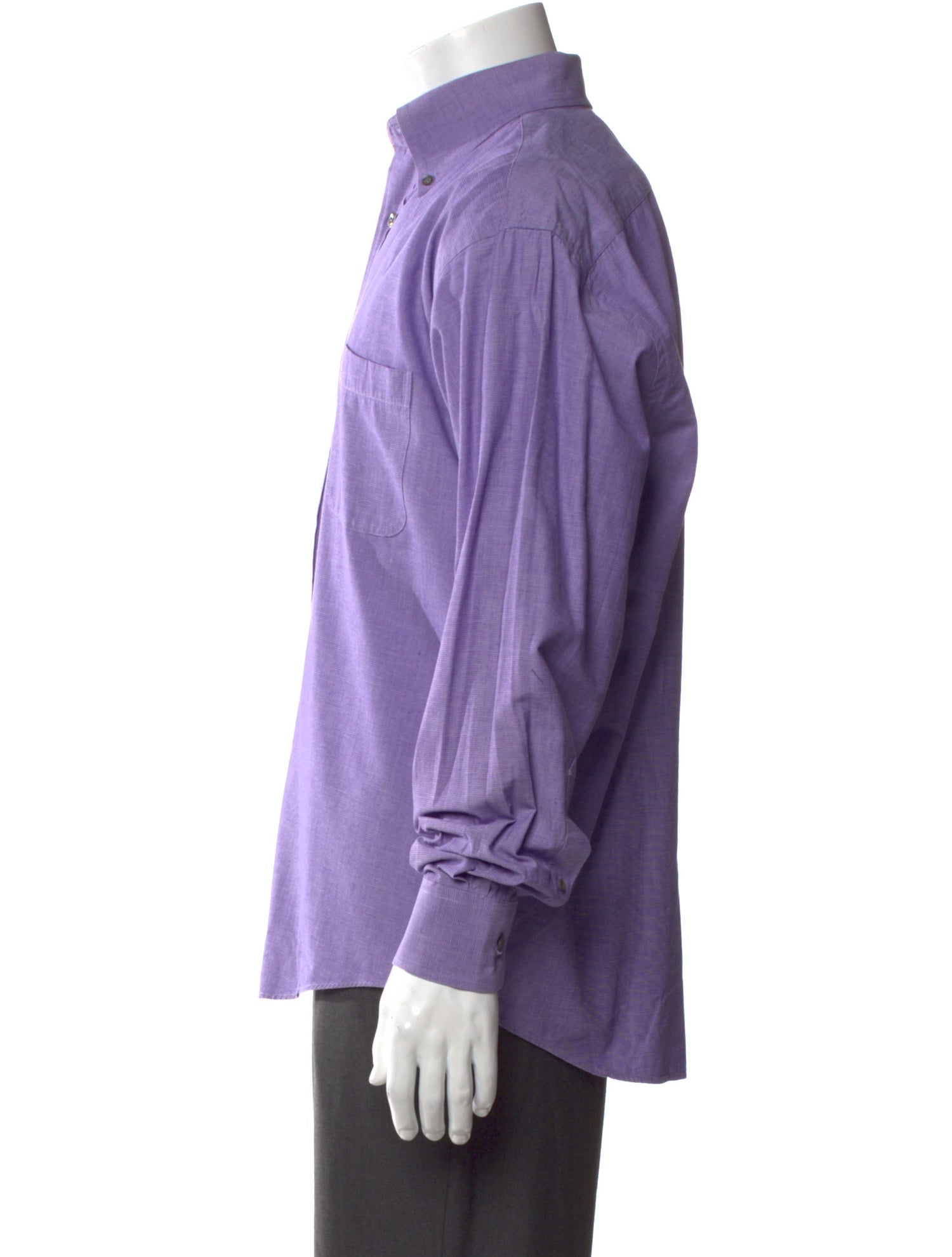 Yves Saint Laurent Vintage Long Sleeve Dress Shirt