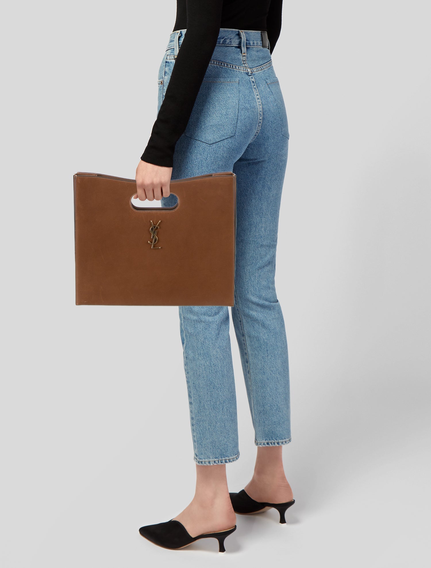 Saint Laurent Leather Junon 2024