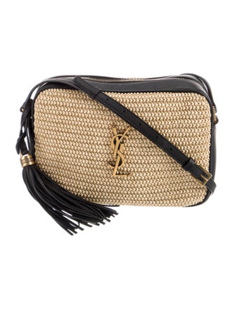 Saint Laurent Raffia Lou Camera
