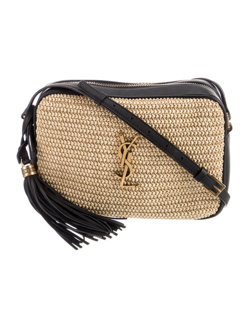 Saint Laurent Raffia Lou Camera