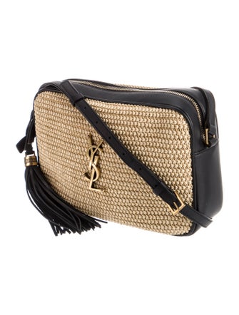 Saint Laurent Raffia Lou Camera