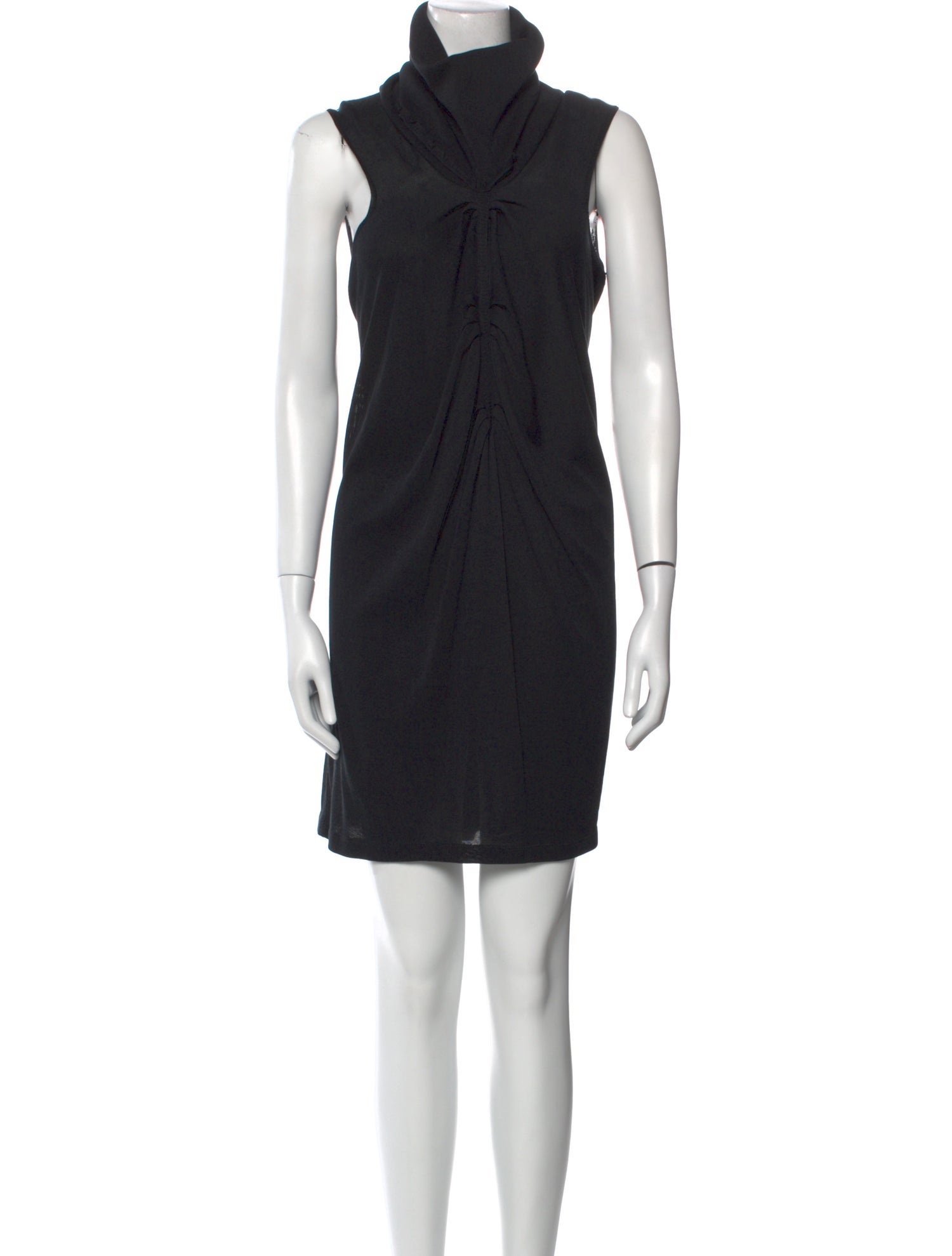 Yves Saint Laurent Turtleneck Mini Dress